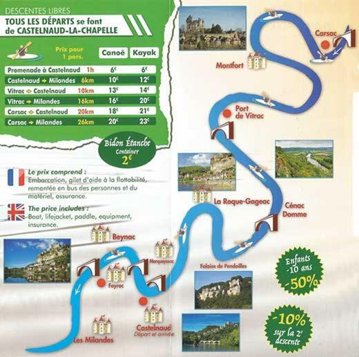 La CHAMBRE du SABOTIER - Baignade, canoë, piste cyclable à proximité Castelnaud La Chapelle Exterior foto